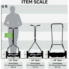 Great States 16 In. Push Reel Lawn Mower Image 2