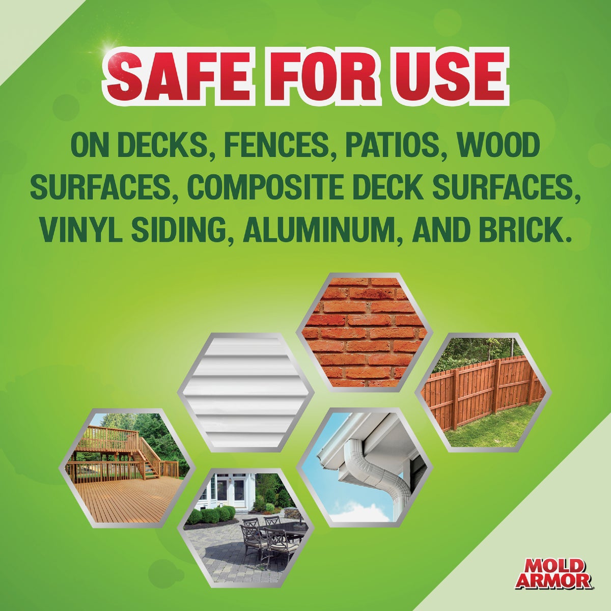 Mold Armor 1 Gal. E-Z Siding & House Pressure Washer Concentrate with Microban Image 2