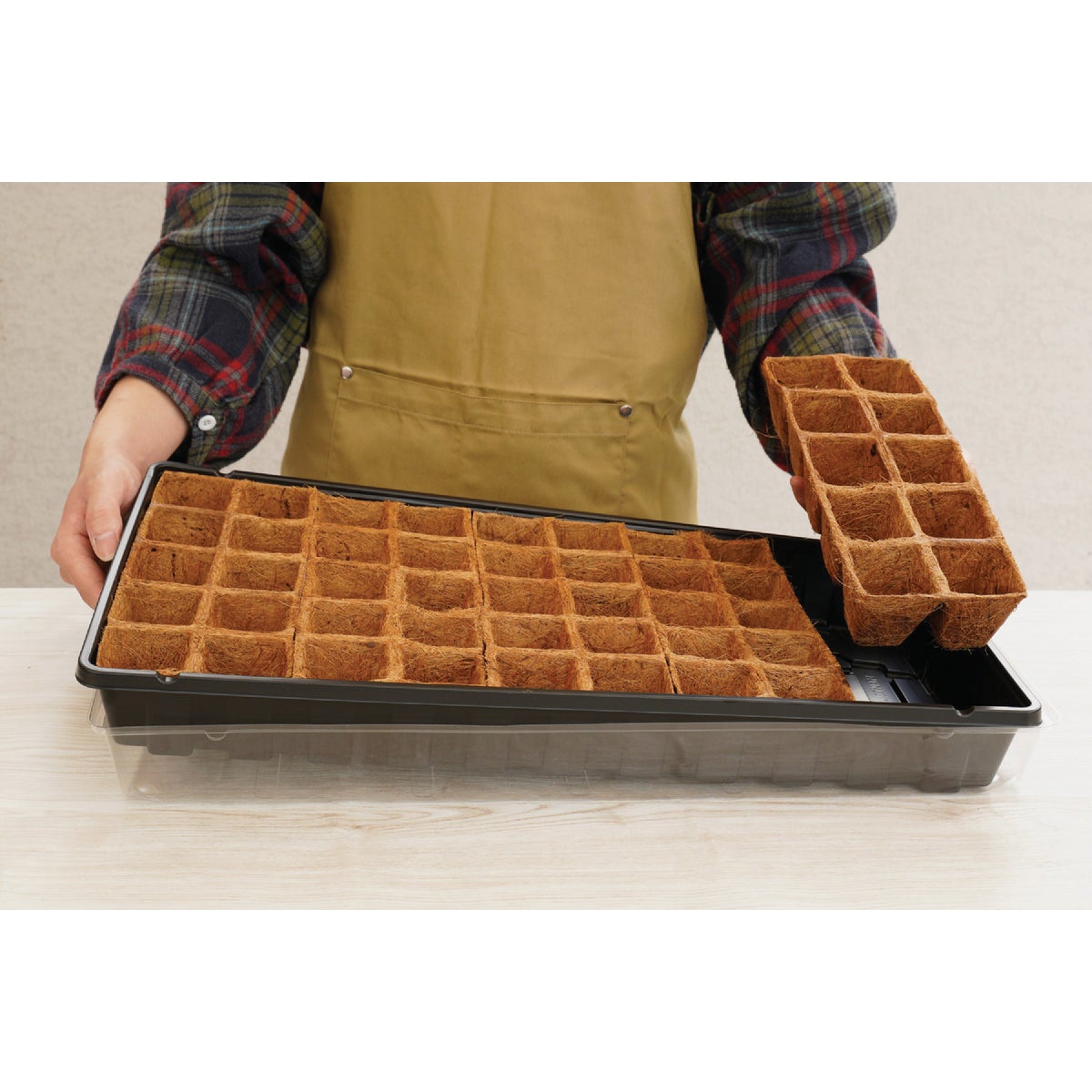 PlantBest 50-Cell Coir Seed Starter Kit Image 2