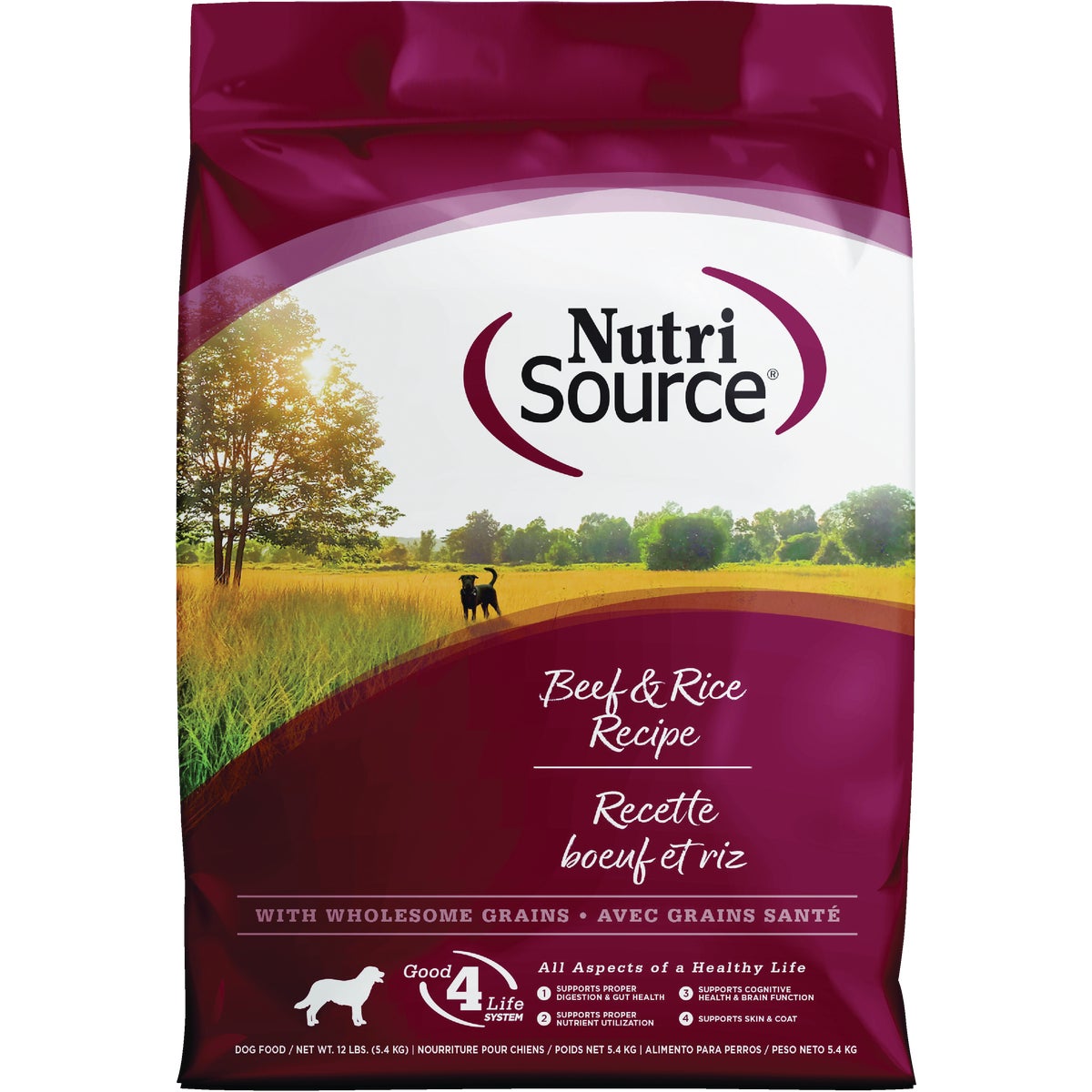 NutriSource 26 Lb. Beef & Rice Recipe Dog Food