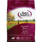 NutriSource 26 Lb. Beef & Rice Recipe Dog Food Image 1