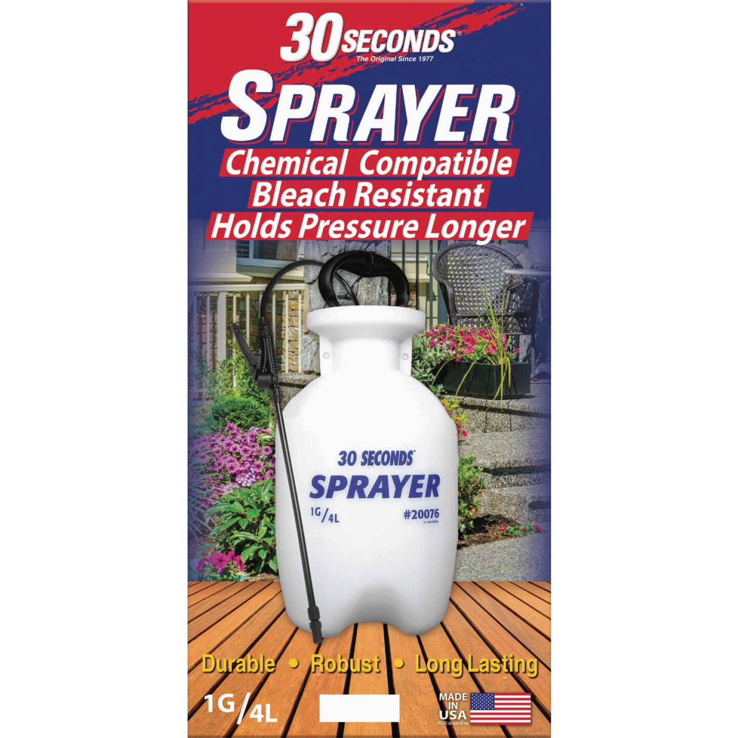 30 seconds 1 Gal. Plastic Handheld Tank Sprayer Image 1
