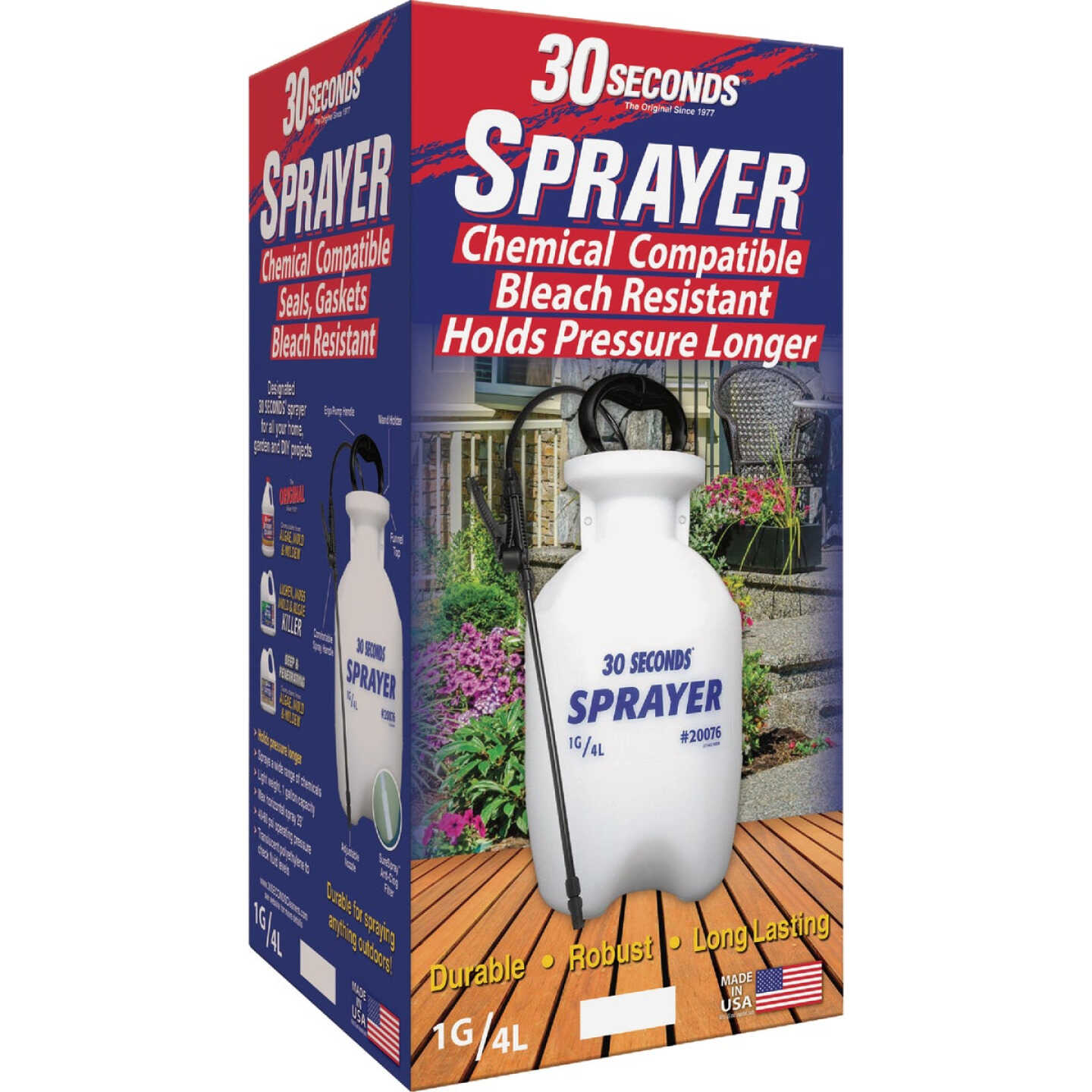 30 seconds 1 Gal. Plastic Handheld Tank Sprayer Image 3