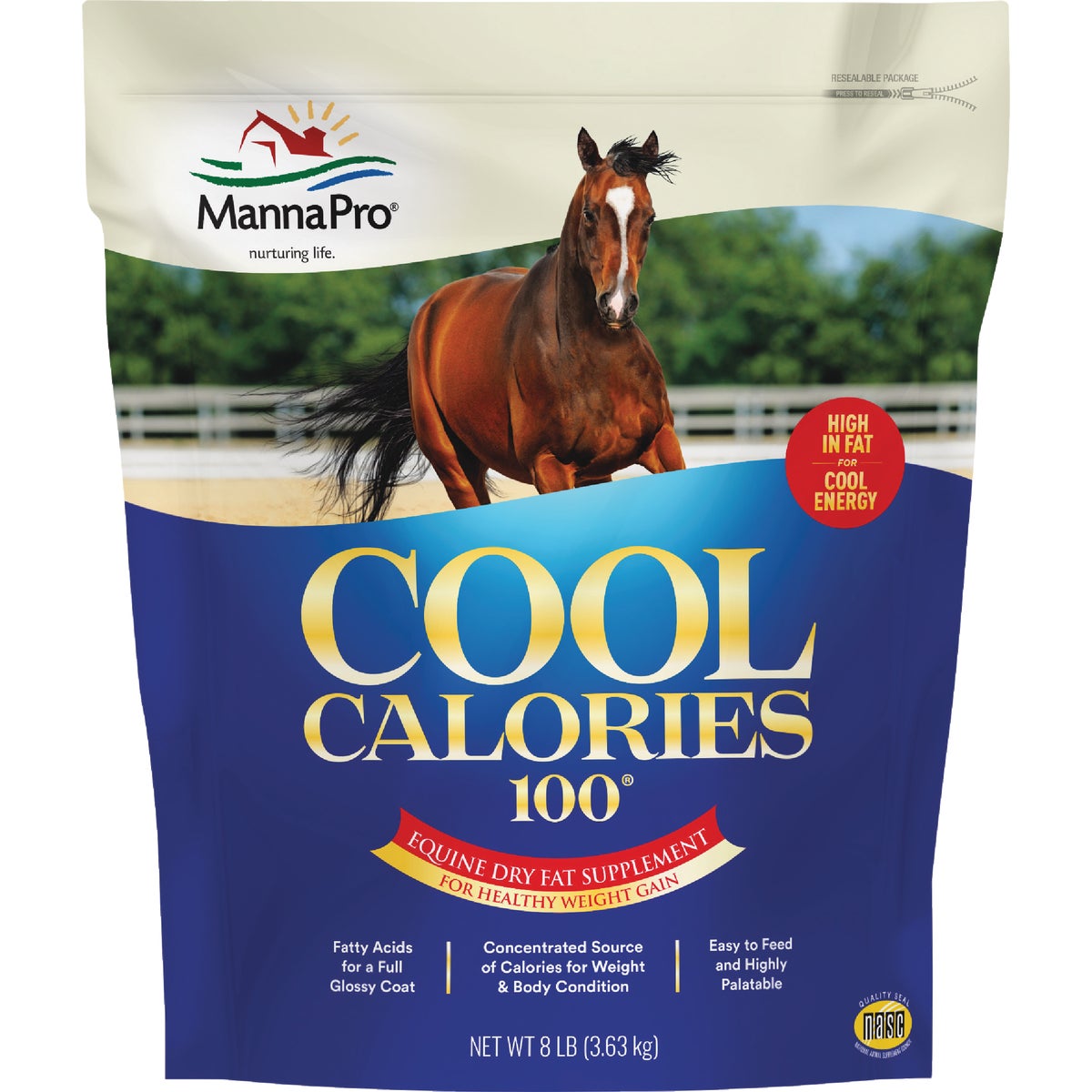 Manna Pro Cool Calories 100 8 Lb. Horse Treat