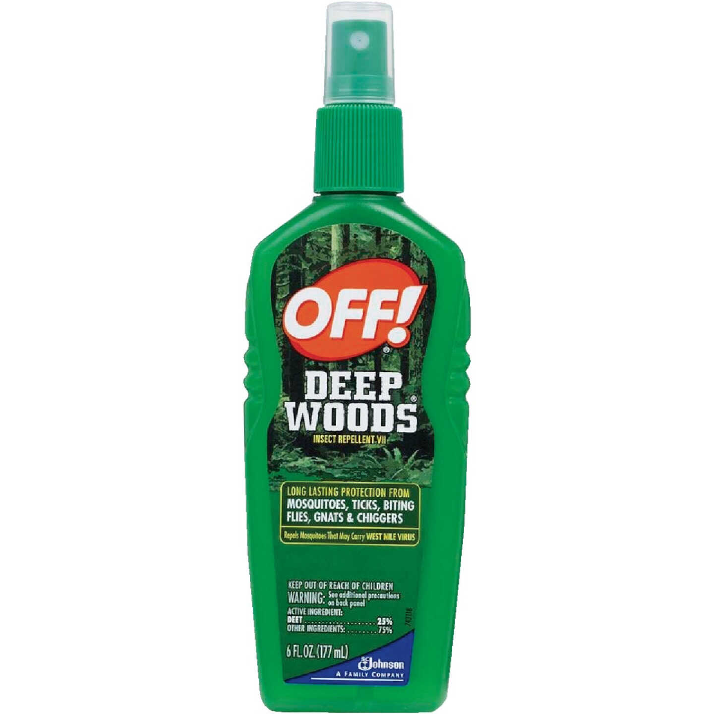 OFF! Deep Woods 6 Oz. Insect Repellent Pump Spray Image 1