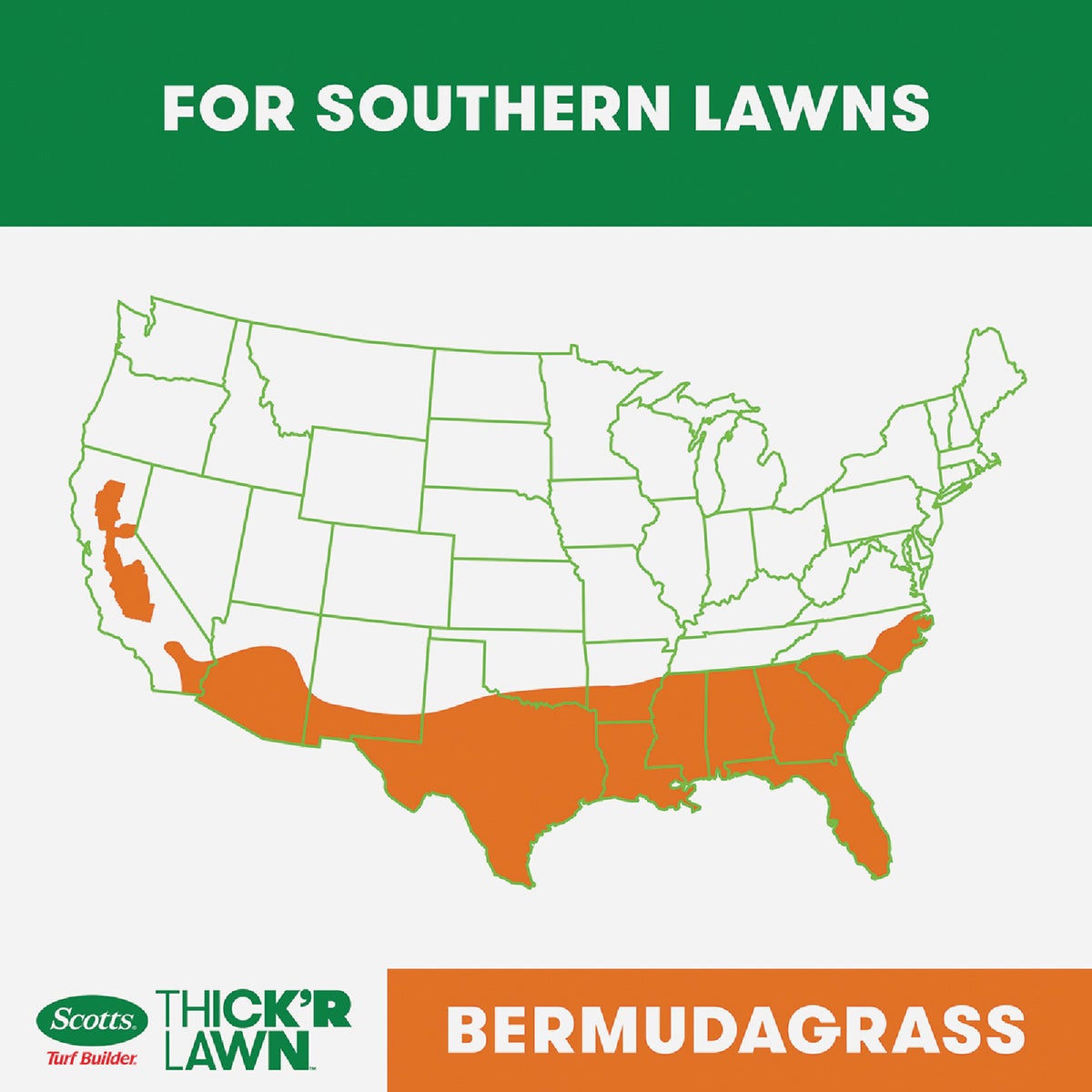 Scotts Turf Builder Thick'R Lawn 12 Lb. 1200 Sq. Ft. Patch & Repair For Bermudagrass Grass Seed, Fertilizer, and Soil Improver Combination Image 5