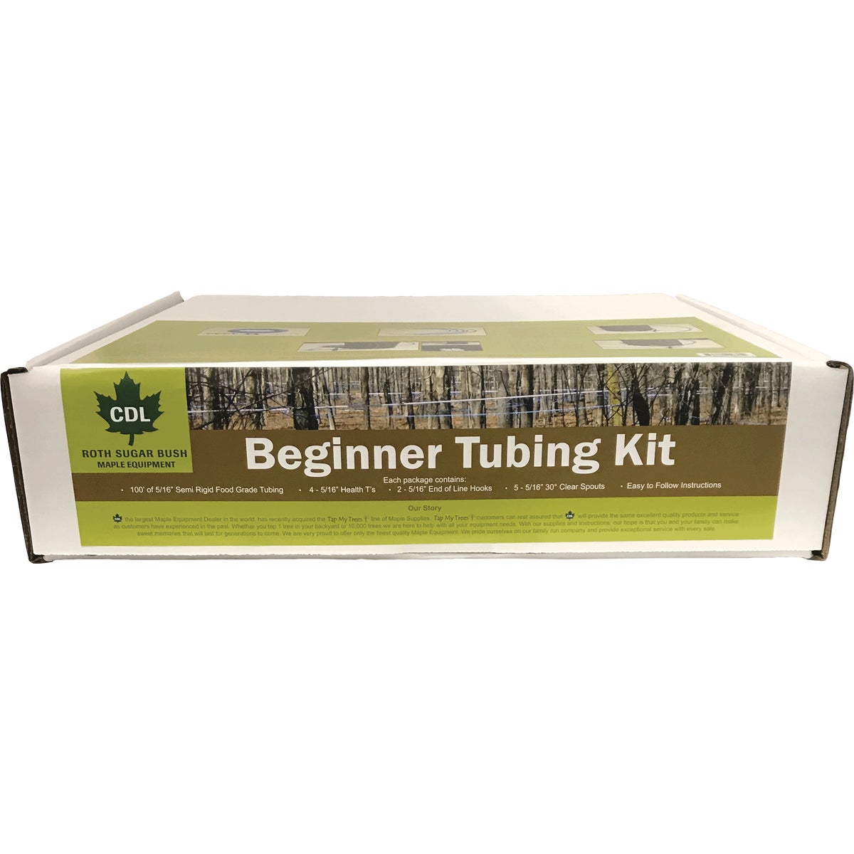 CDL 5-Tap Maple Sap Beginner Tubing Kit Image 2
