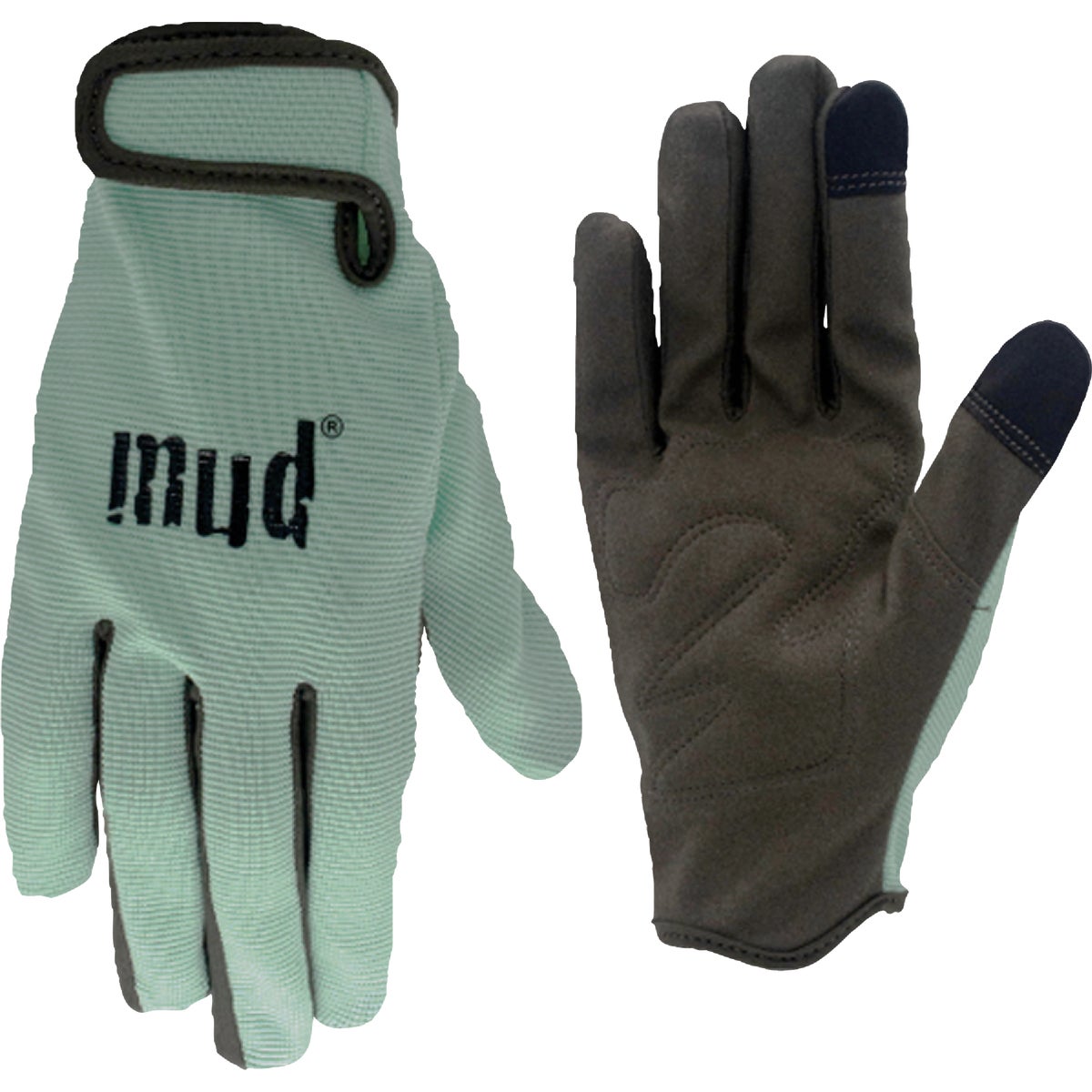Mud Women's Small/Medium Synthetic Leather Mint Garden Glove Image 1