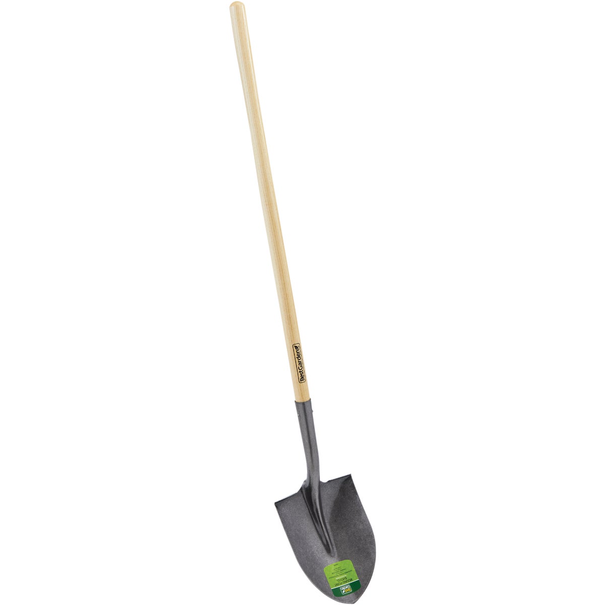 Best Garden 44 In. Wood Handle Round Point Shovel