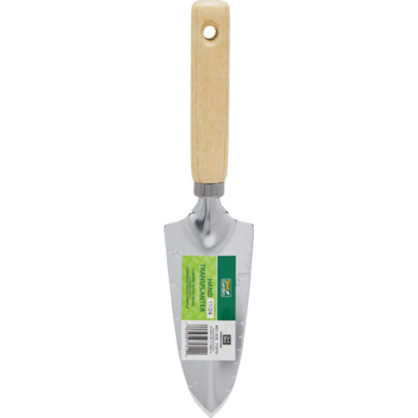 Best Garden 13 In. Chrome Hand Transplanter Trowel Image 2