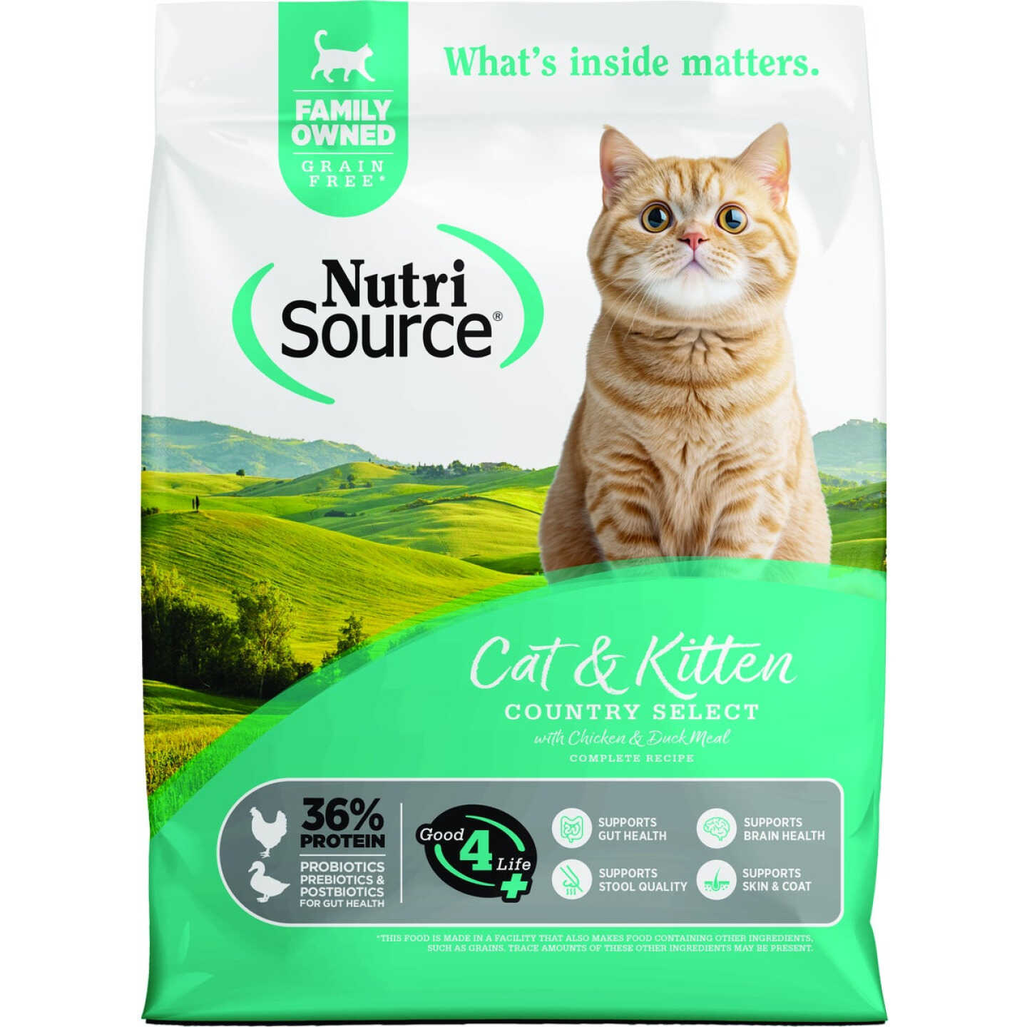 NutriSource 4 Lb. Country Select Recipe Grain Free Cat Food Image 1