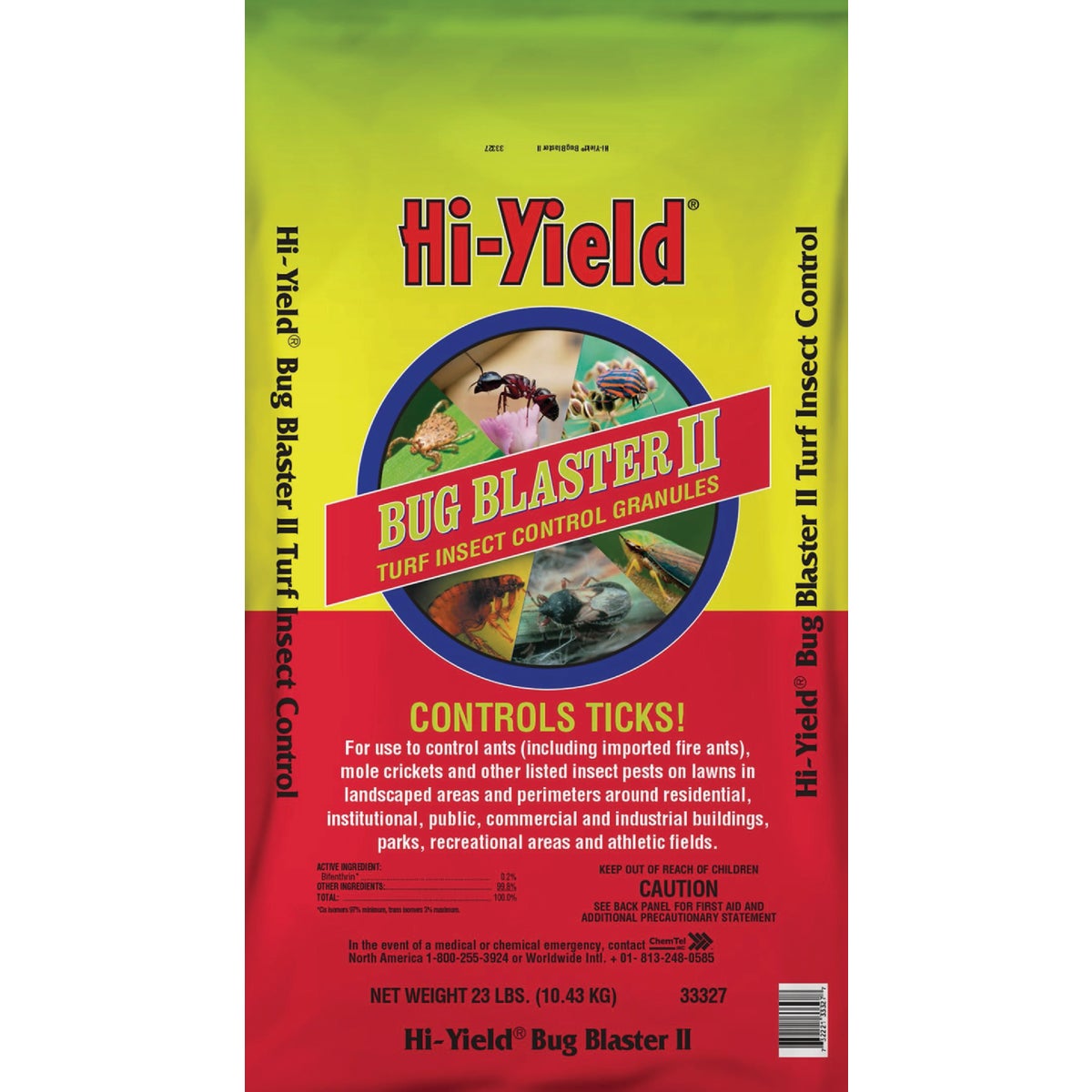 Hi-Yield Bug Blaster II 23 Lb. Ready To Use Granules Insect Killer