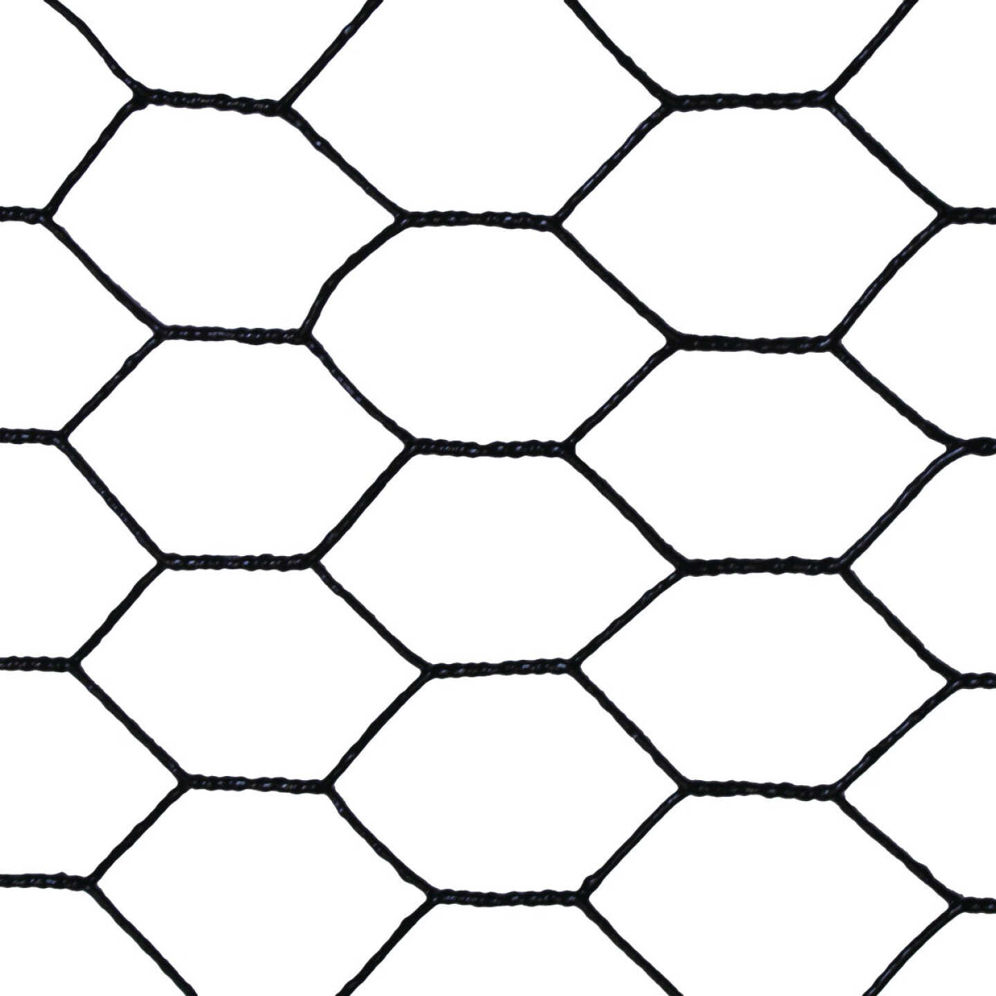 Acorn 1 In. x 12 In. H. x 150 Ft. L. Hexagonal Vinyl-Coated Wire Poultry Netting Image 5