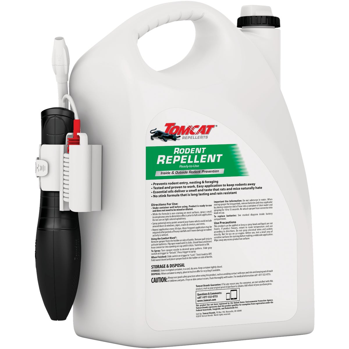 TOMCAT 1 Gal. Ready-To-Use Rodent Repellent with Comfort Wand Image 5