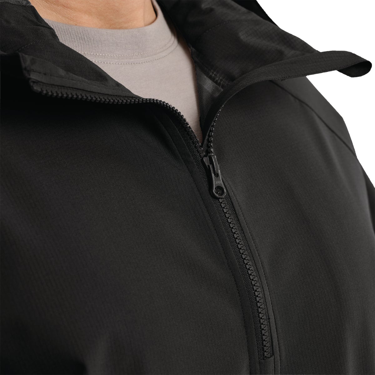 Berne Weather Warrior Men's 2XL Black Packable Rain Jacket Image 3