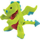 goDog Dragons Small Green Squeaky Plush Dog Toy Image 1
