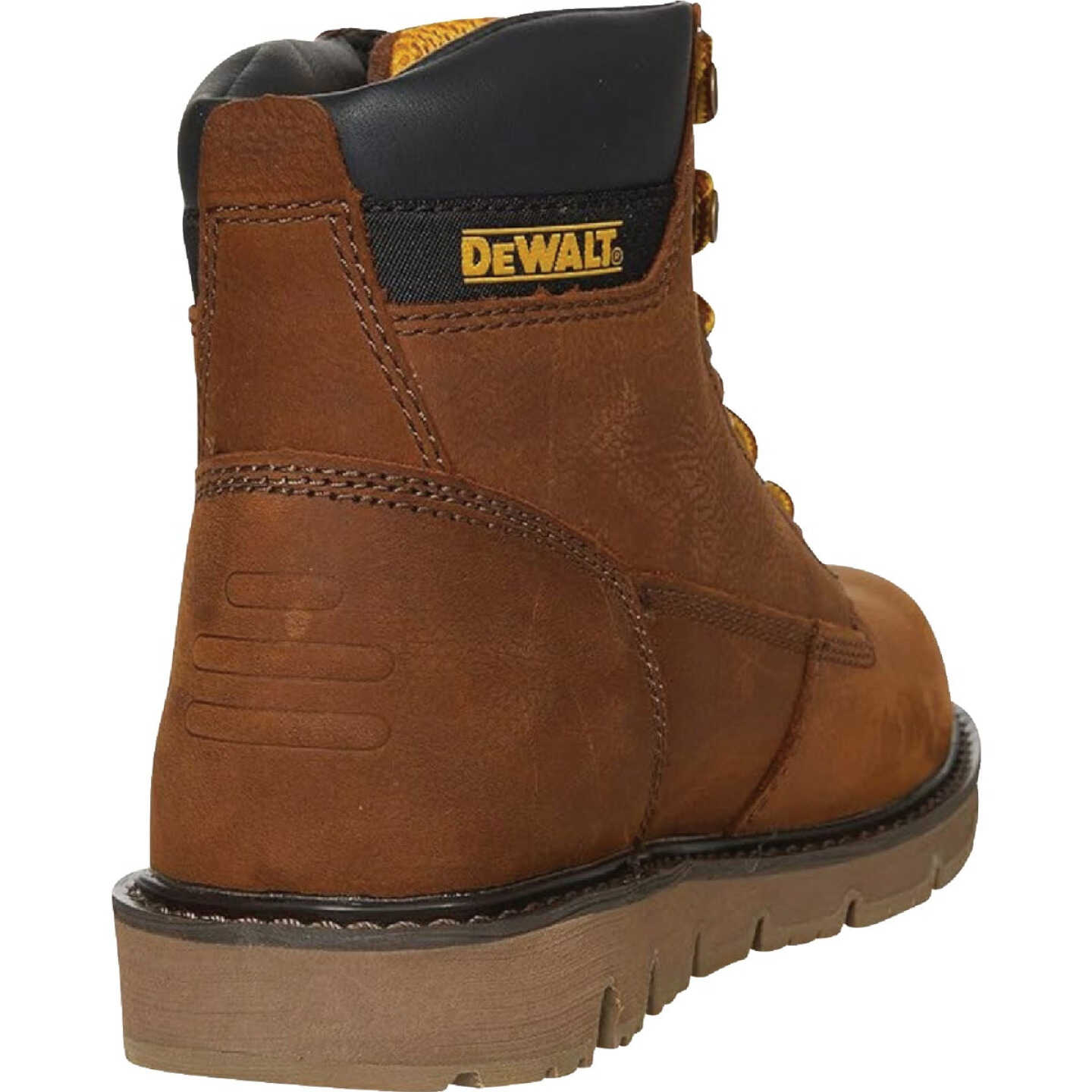 DEWALT Flex Men's Size 10.5M Plain Toe Bison Brown Work Shoe Image 6