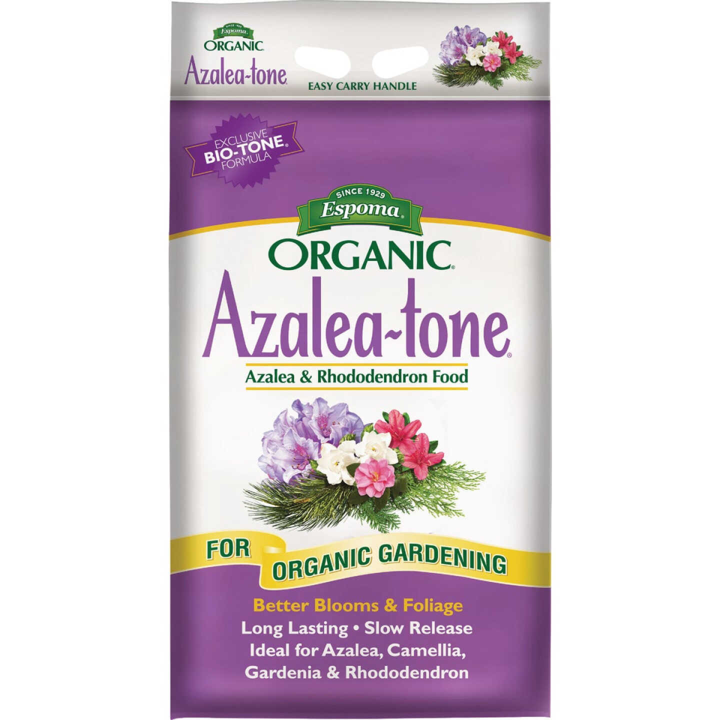 Espoma Organic 18 Lb. 4-3-4 Azalea-tone Granular Plant Food Image 1