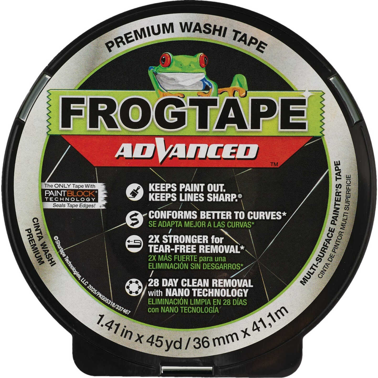 FrogTape 1.41 In. x 45 Yd. Advanced Painter's Tape Image 5