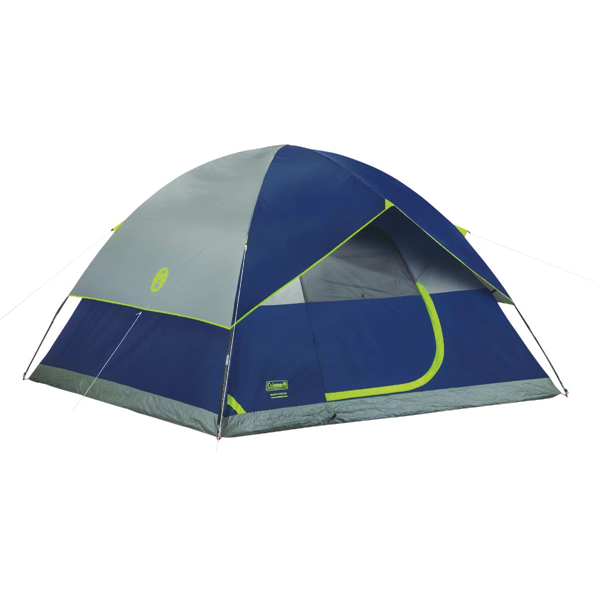 Coleman Sundome 6-Person Dome Tent, Navy & Gray