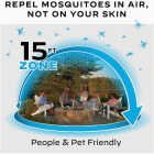 Thermacell Patio Shield 12 Hr. Glacial Blue Mosquito Repeller Image 3