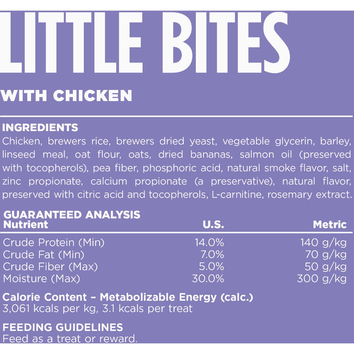 NutriSource Little Bites 6 Oz. Chicken Dog Treat Image 5