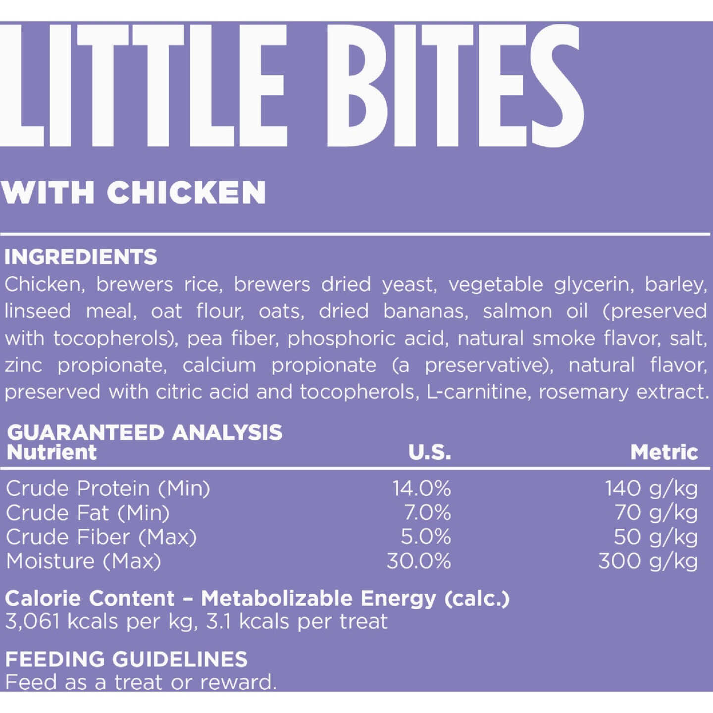 NutriSource Little Bites 6 Oz. Chicken Dog Treat Image 5