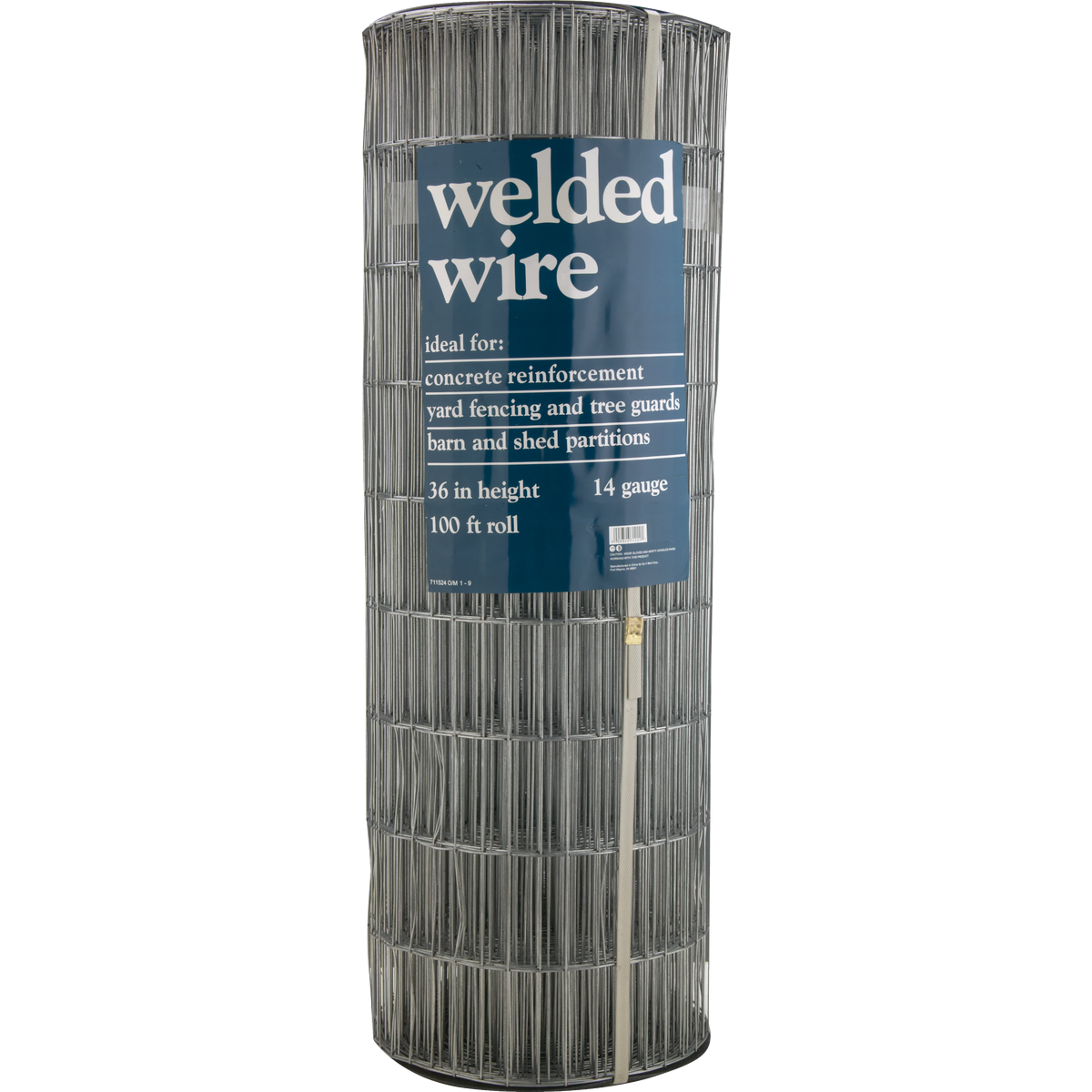 36 In. H. x 100 Ft. L. (2x4) Galvanized Welded Wire Fence Image 2