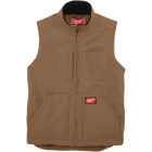 Milwaukee GRIDIRON Men's Medium Brown Sherpa-Lined Vest Image 1
