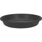 HC Companies 6 In. Black Classic Saucer Image 1