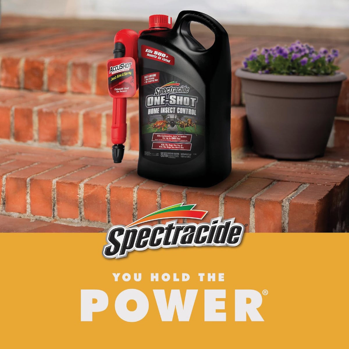 Spectracide One-Shot Home Insect Control 1 Gal. Ready To Use Insecticide With AccuShot Sprayer Image 8