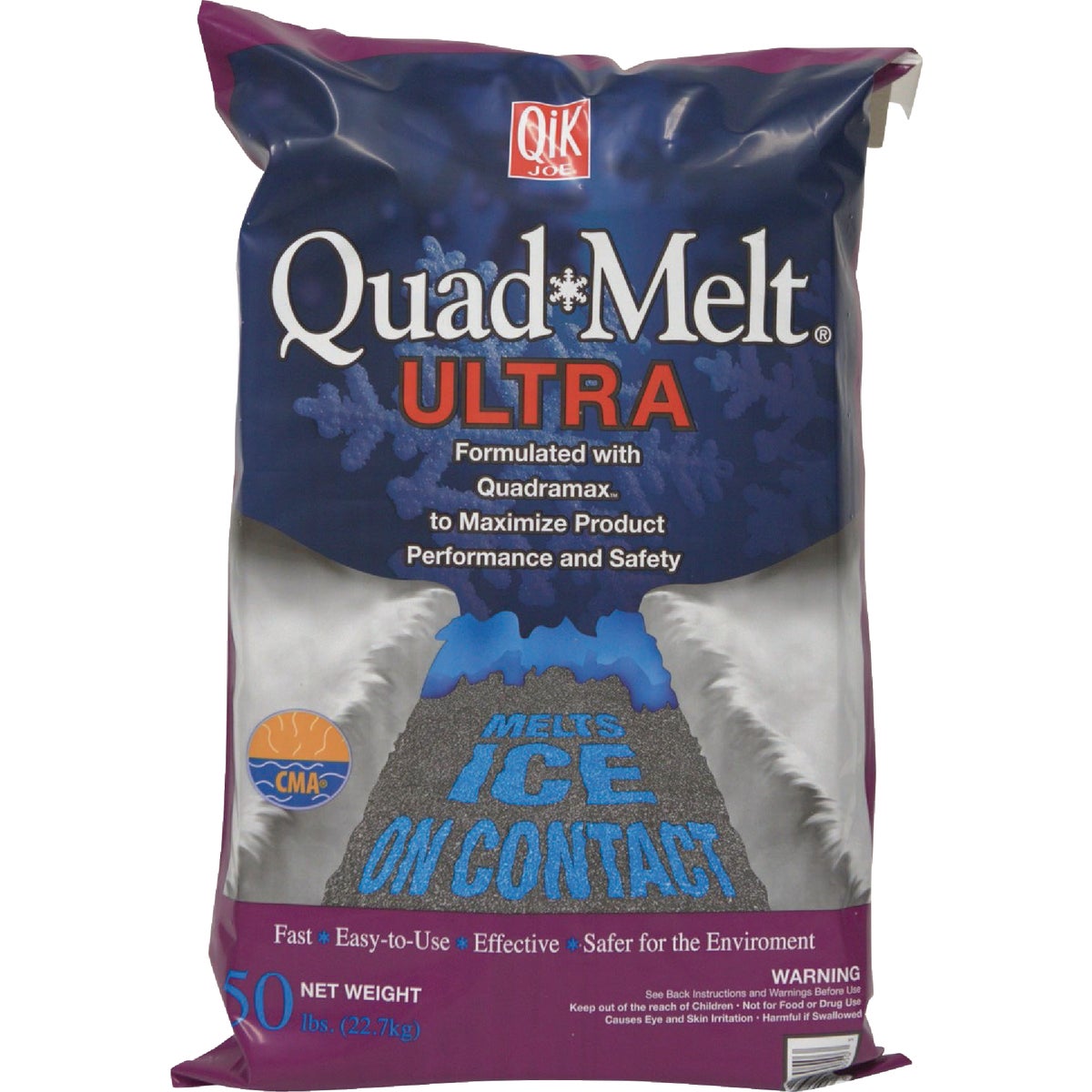 Qik Joe Quad Melt Ultra 50 Lb. Ice Melt Granules
