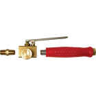 Flame Engineering Brass Squeeze Valve with Handle Image 1