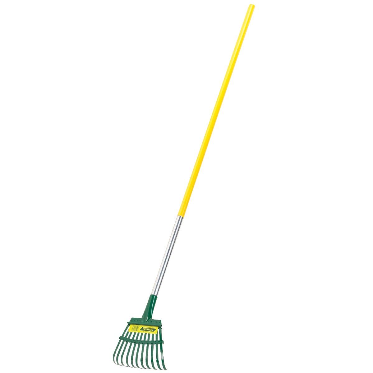 Corona 8 In. Steel Head Shrub Rake with 54 In. Aluminum Handle (11-Tine)