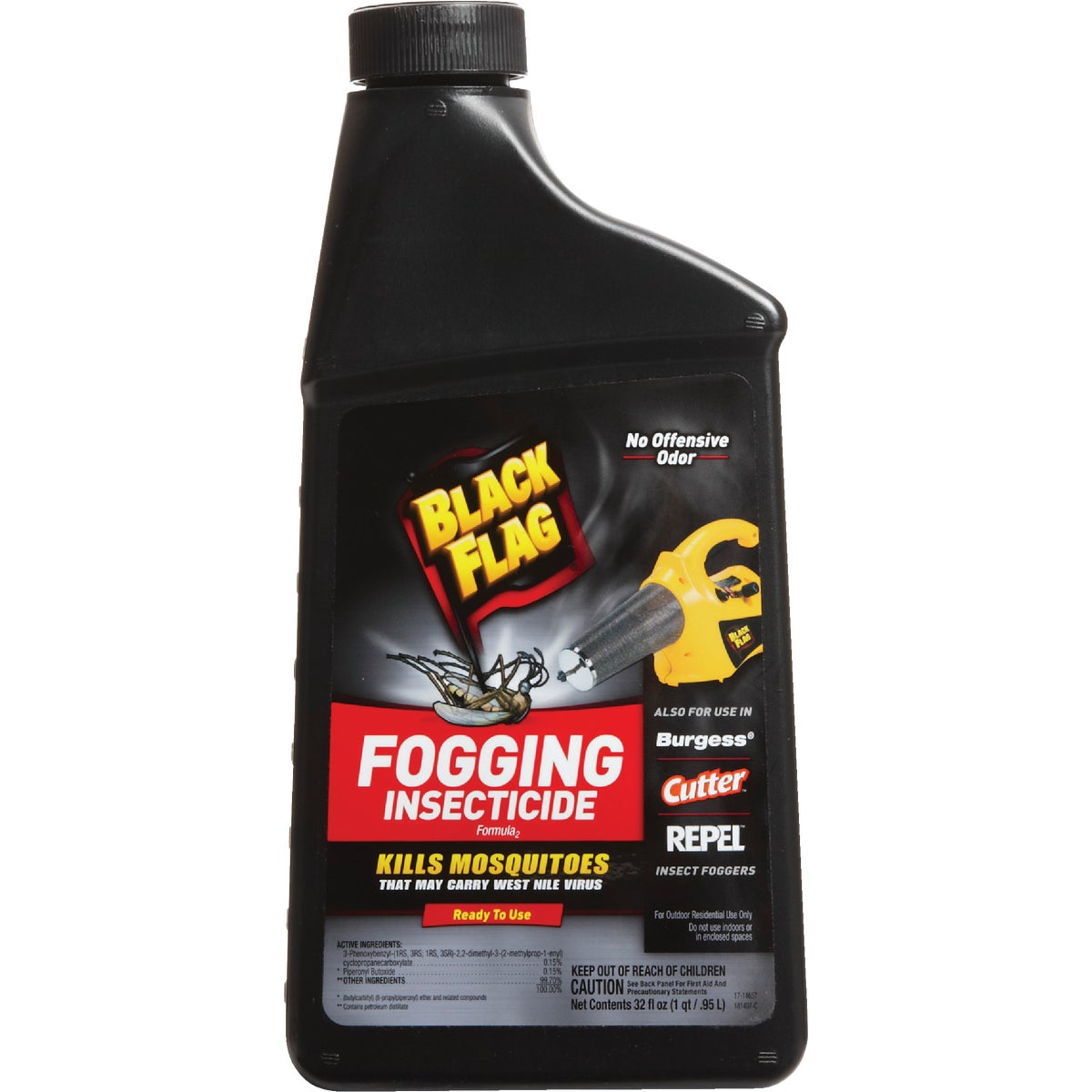 Black Flag 32 Oz. 1/2-Acre Coverage Outdoor Fogger Insecticide Image 2