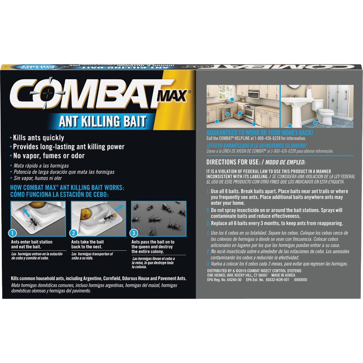 Combat Source Kill Max 0.21 Oz. Solid Ant Bait Station (6-Pack) Image 7