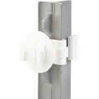 Dare Snug 1 In. White T-Post Insulator Extender (25-Pack) Image 1