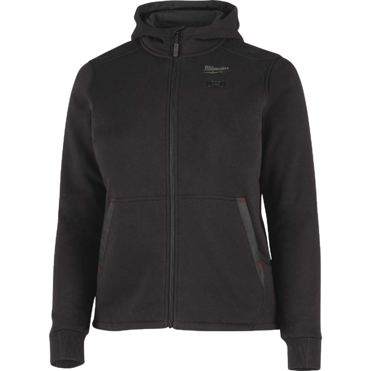 Milwaukee M12 Women's Medium Black Full-Zip Heated Hoodie Kit Image 6