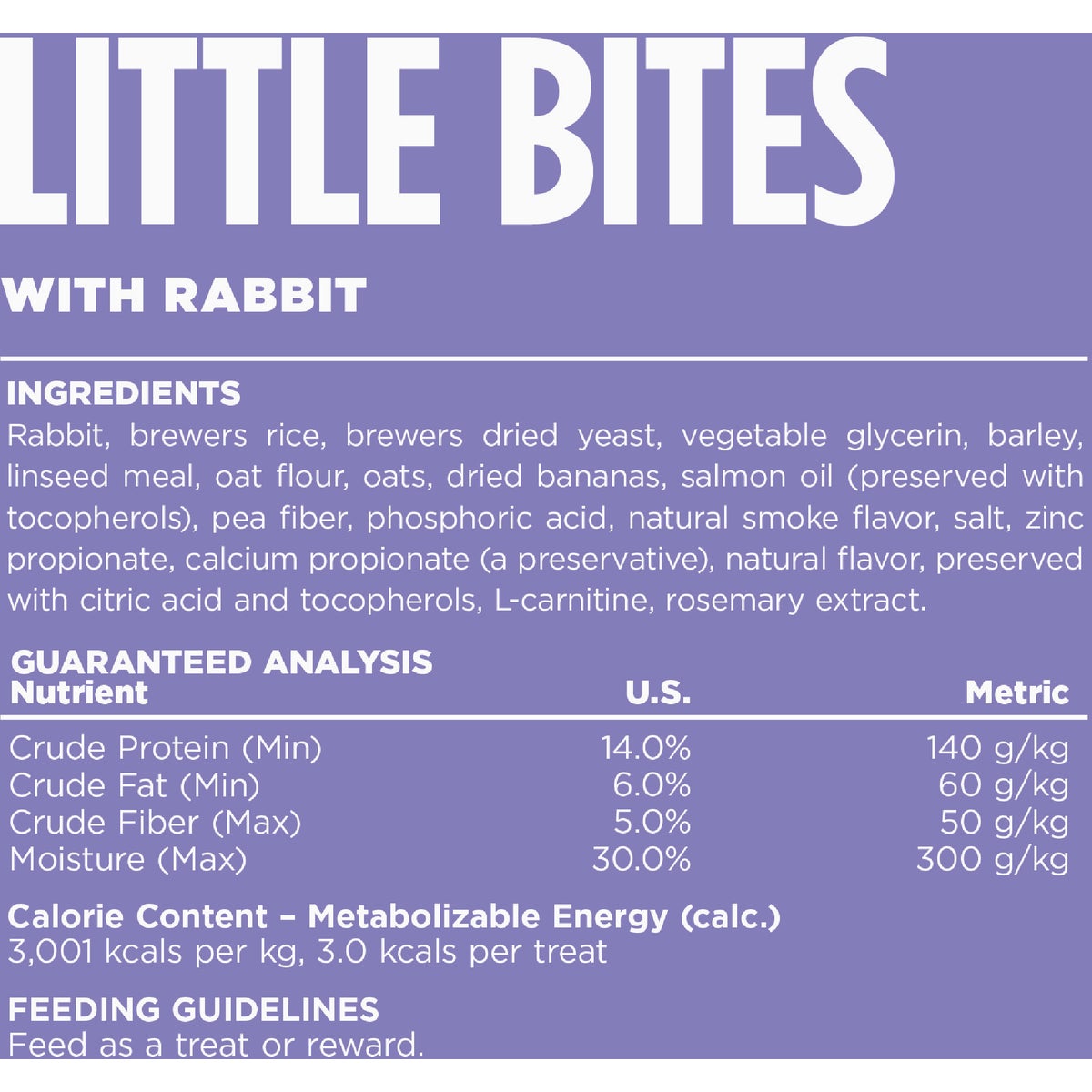 NutriSource Little Bites 6 Oz. Rabbit Dog Treat Image 7