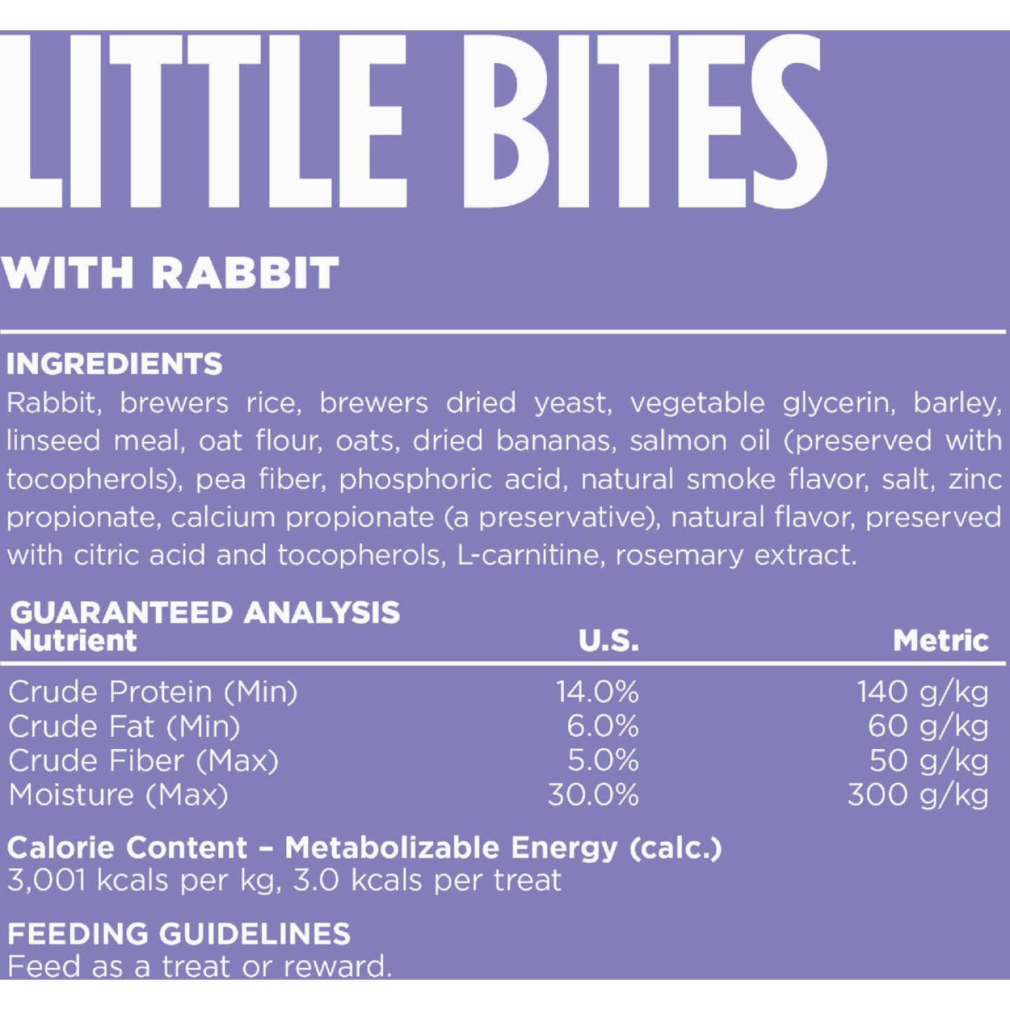 NutriSource Little Bites 6 Oz. Rabbit Dog Treat Image 7