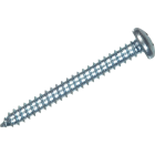 Hillman #6 x 1 In. Phillips Pan Head Zinc Sheet Metal Screw (15-Count) Image 1