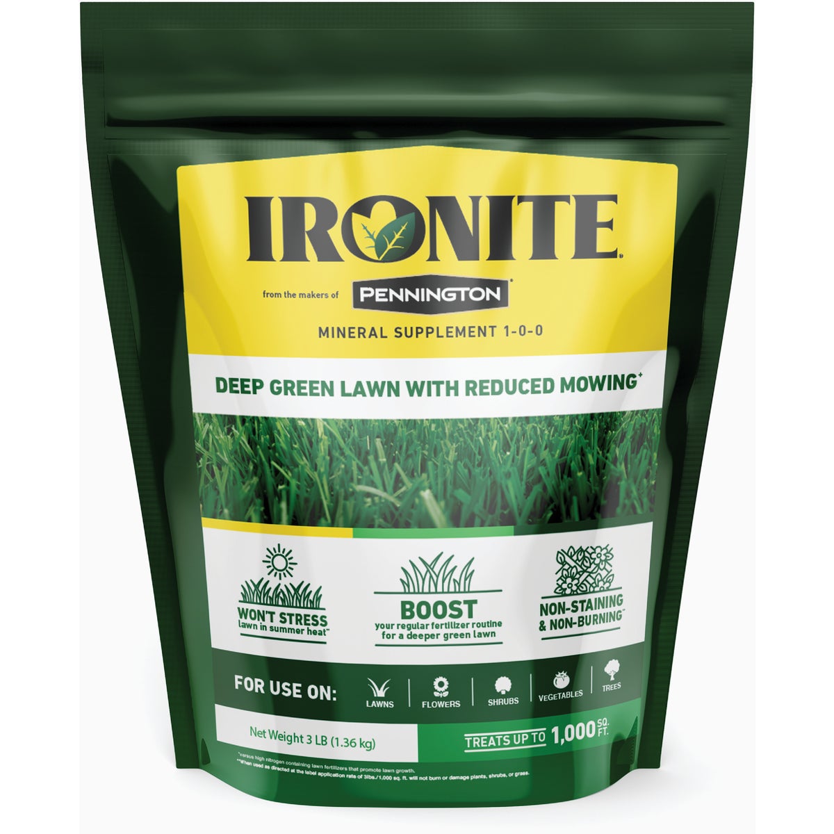 Ironite 3 Lb. 1000 Sq. Ft. Coverage Soluble Iron