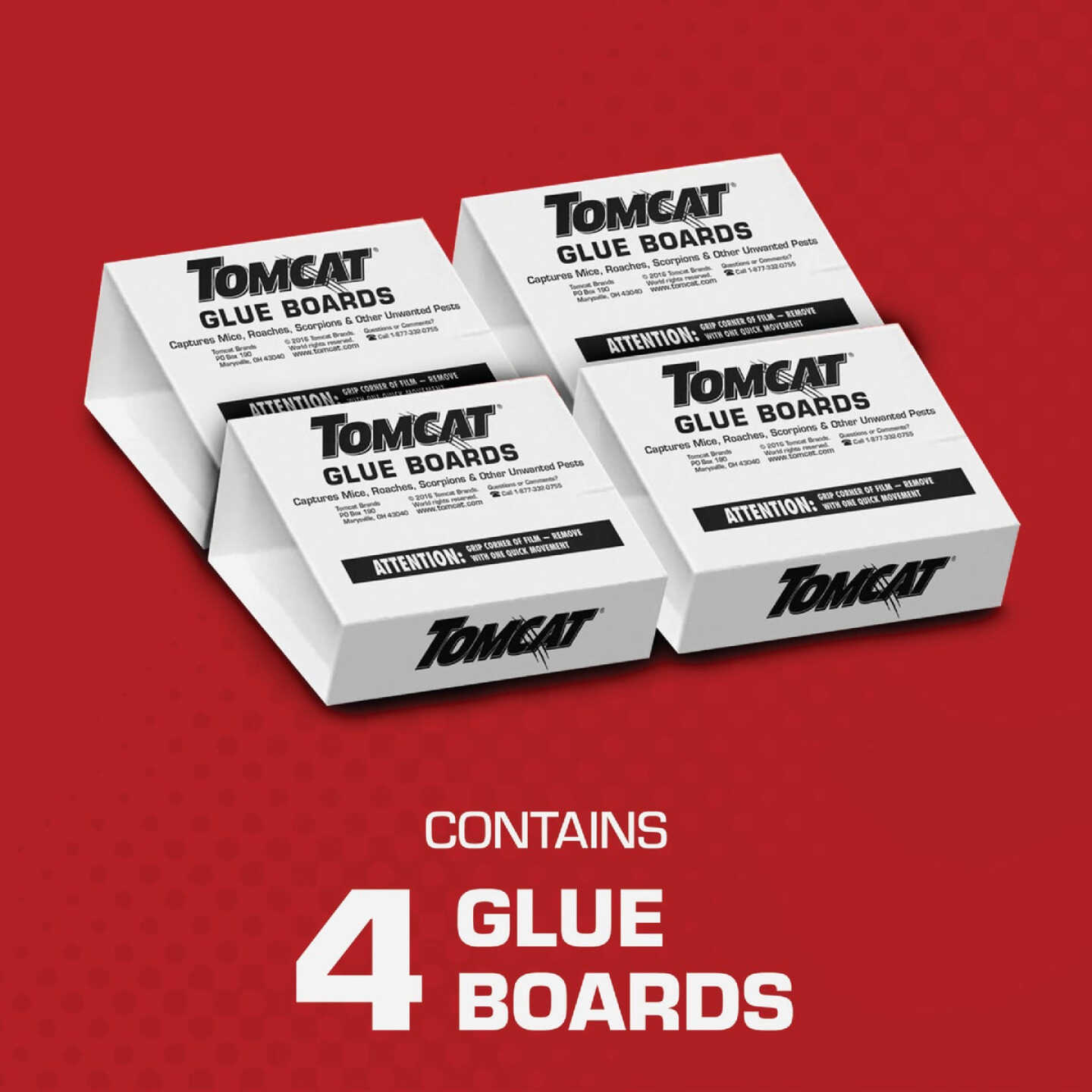 TOMCAT Household Pest Glue Boards (4-Pack) Image 2