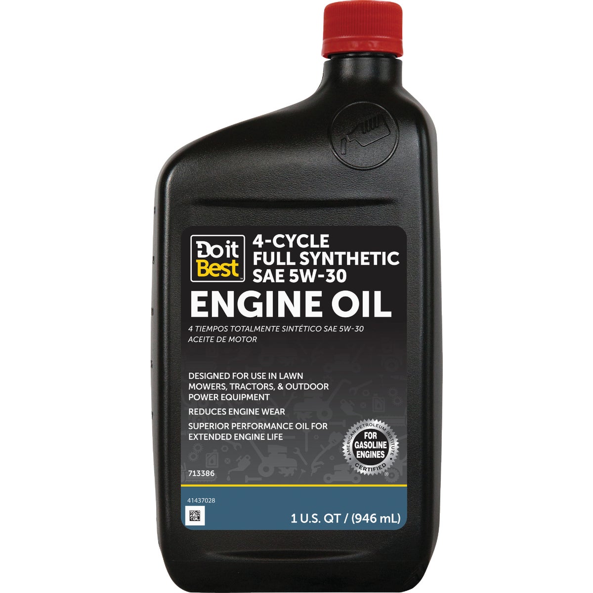 Do it Best 1 Qt. 5W-30 4-Cycle Full Synthetic Engine Oil