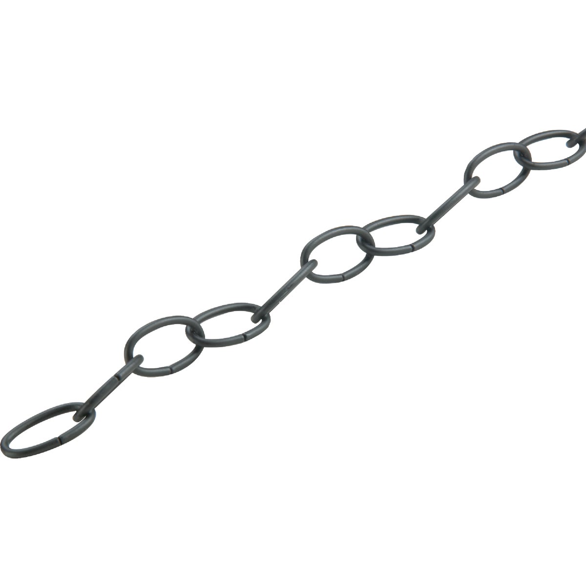 Campbell #10 40 Ft. Black Poly-Coated Metal Craft Chain Image 1