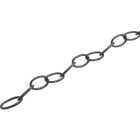 Campbell #10 40 Ft. Black Poly-Coated Metal Craft Chain Image 1