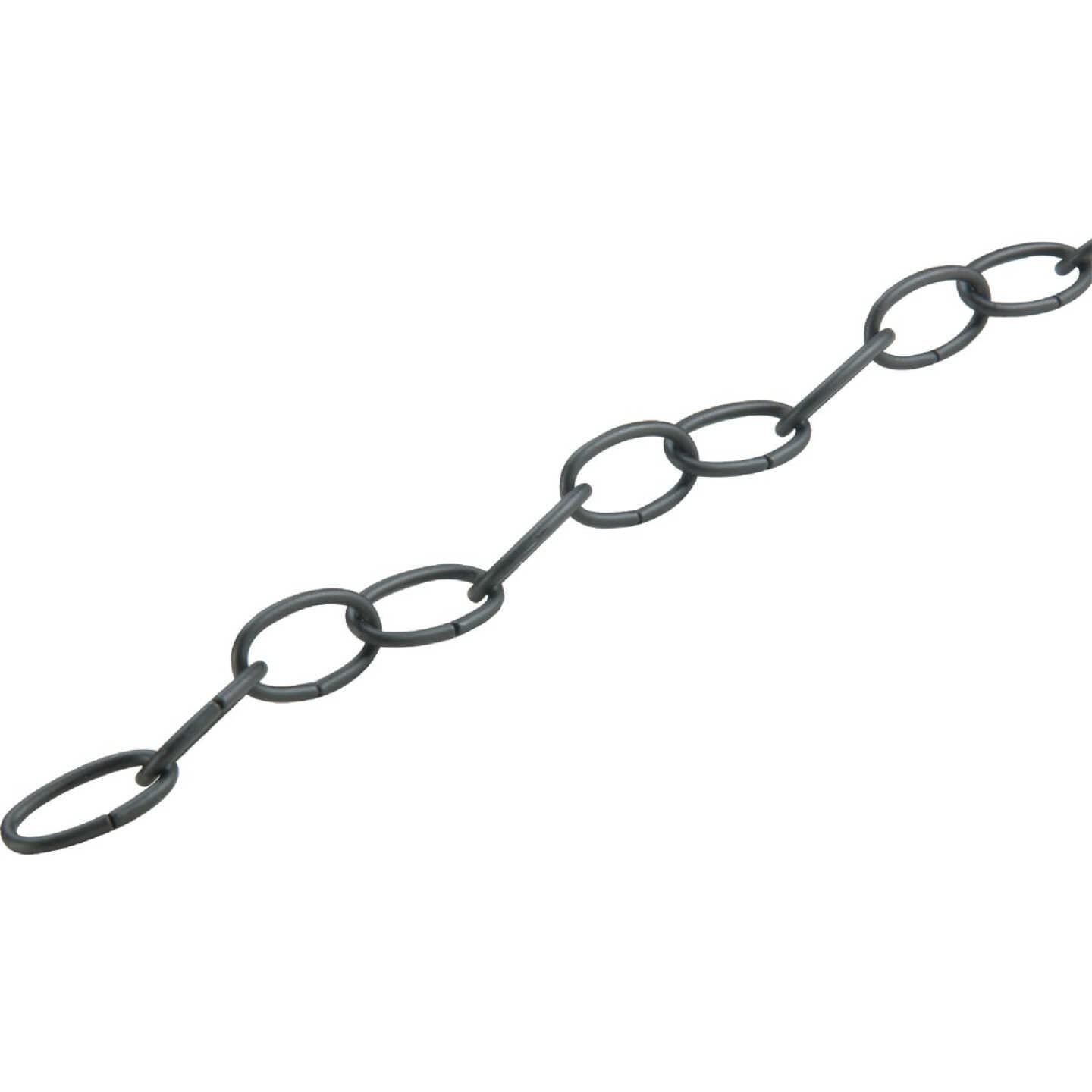 Campbell #10 40 Ft. Black Poly-Coated Metal Craft Chain Image 1