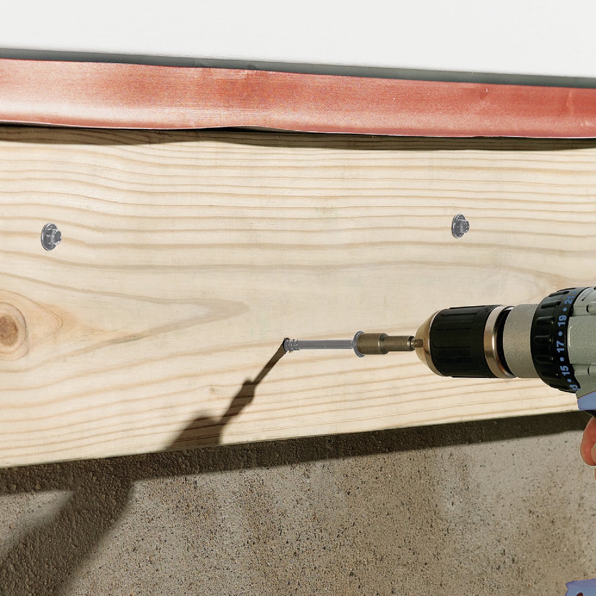 FastenMaster LedgerLok 0.305 In. x 3-5/8 In. Coarse Steel Hex-Head Ledger Board Fasteners (50 Ct. Box) Image 2