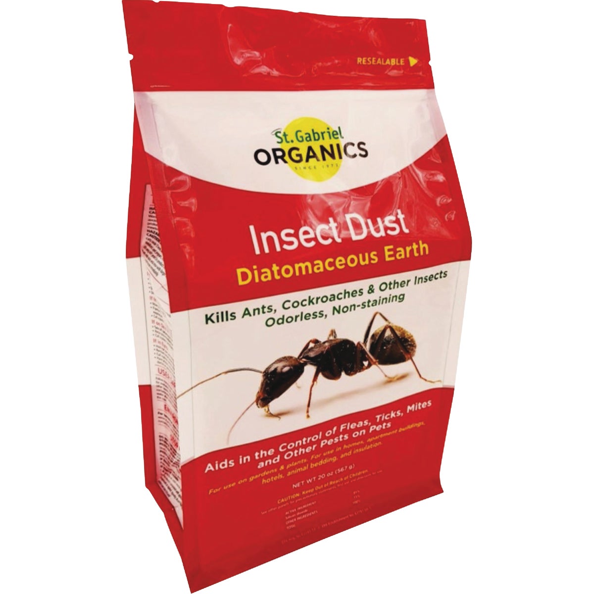 St. Gabriel Organics 20 Oz. Insect Dust Diatomaceous Earth