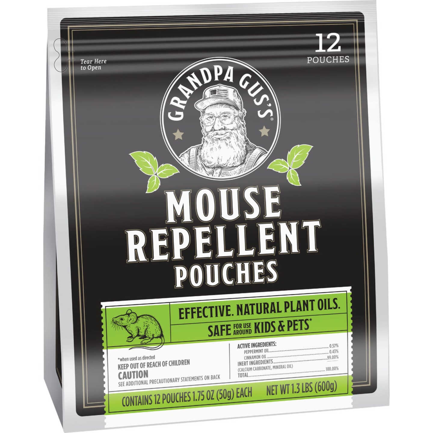 Grandpa Gus's Granular All Natural Mouse Repellent Pouch (12-Pack) Image 1